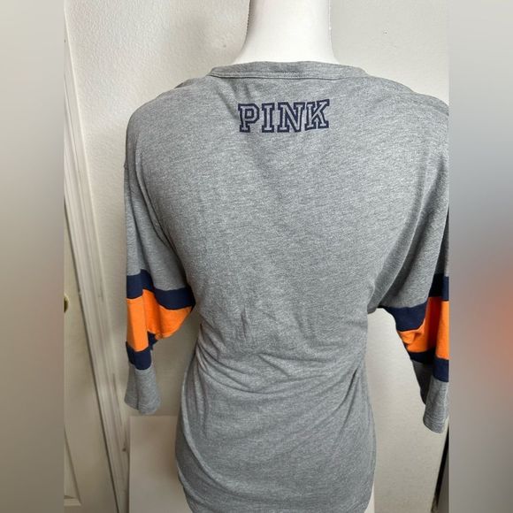 Victoria Secret PINK Auburn Tigers NCCA College Bling TShirt Size Small - Picture 3 of 3